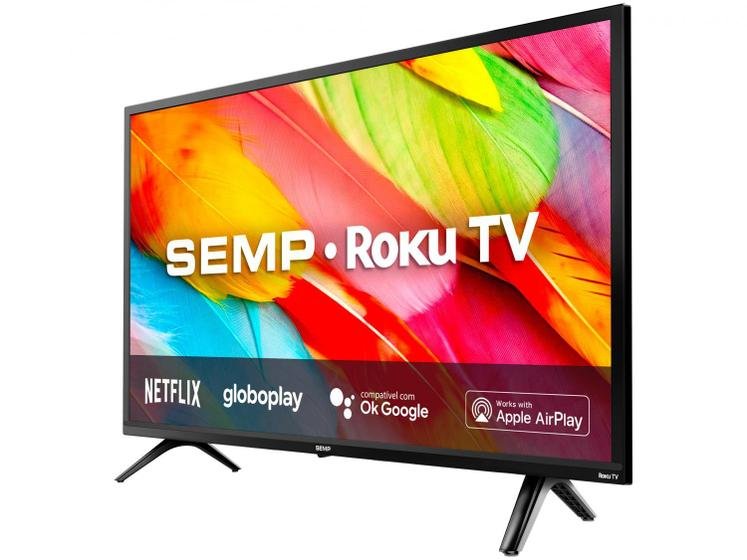 Smart TV 32” HD LED Semp R6500 Wi-Fi - 3 HDMI 1 USB
